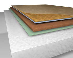Âme de parquets, de revêtements de sols mélaminés et stratifiés